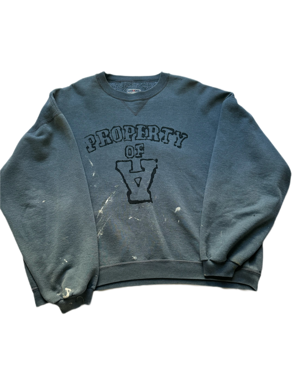 P.O.A handpainted print crewneck