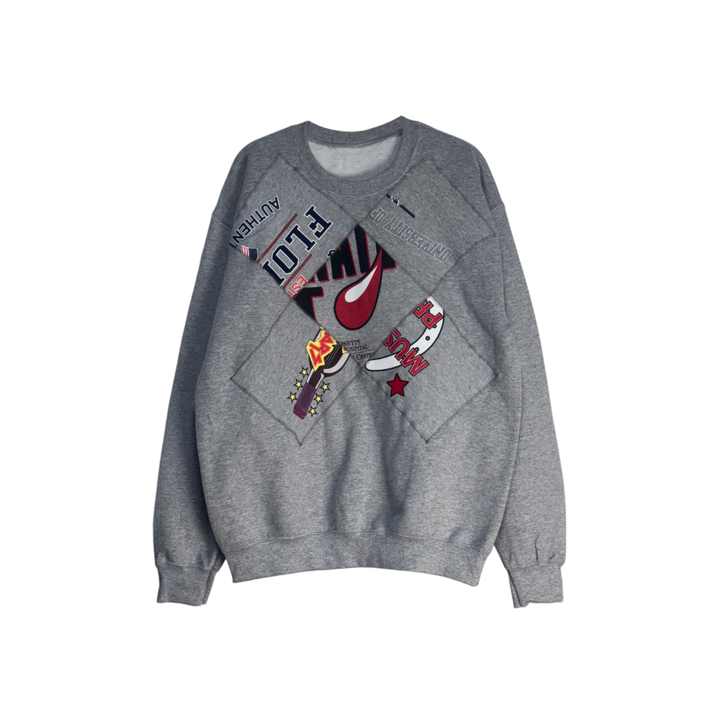 Multi-shirt reworked crewneck