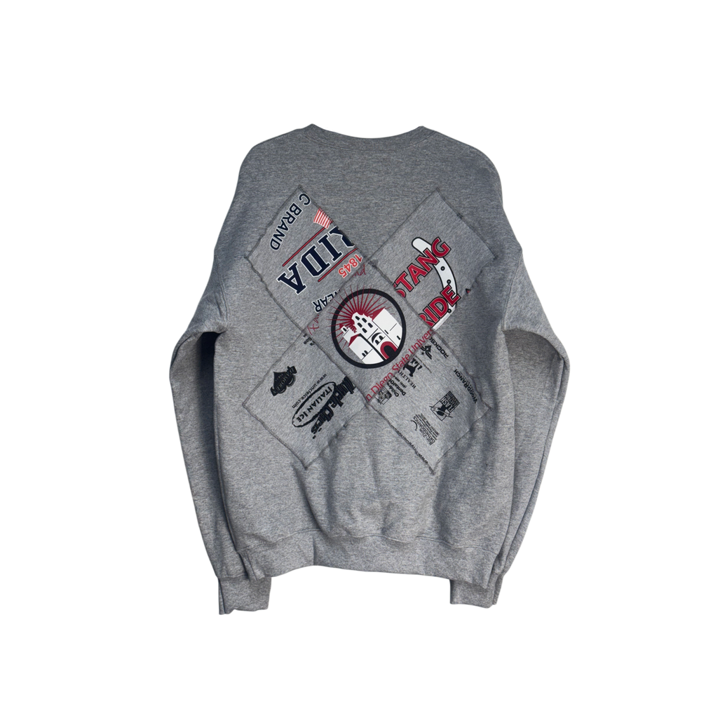 Multi-shirt reworked crewneck