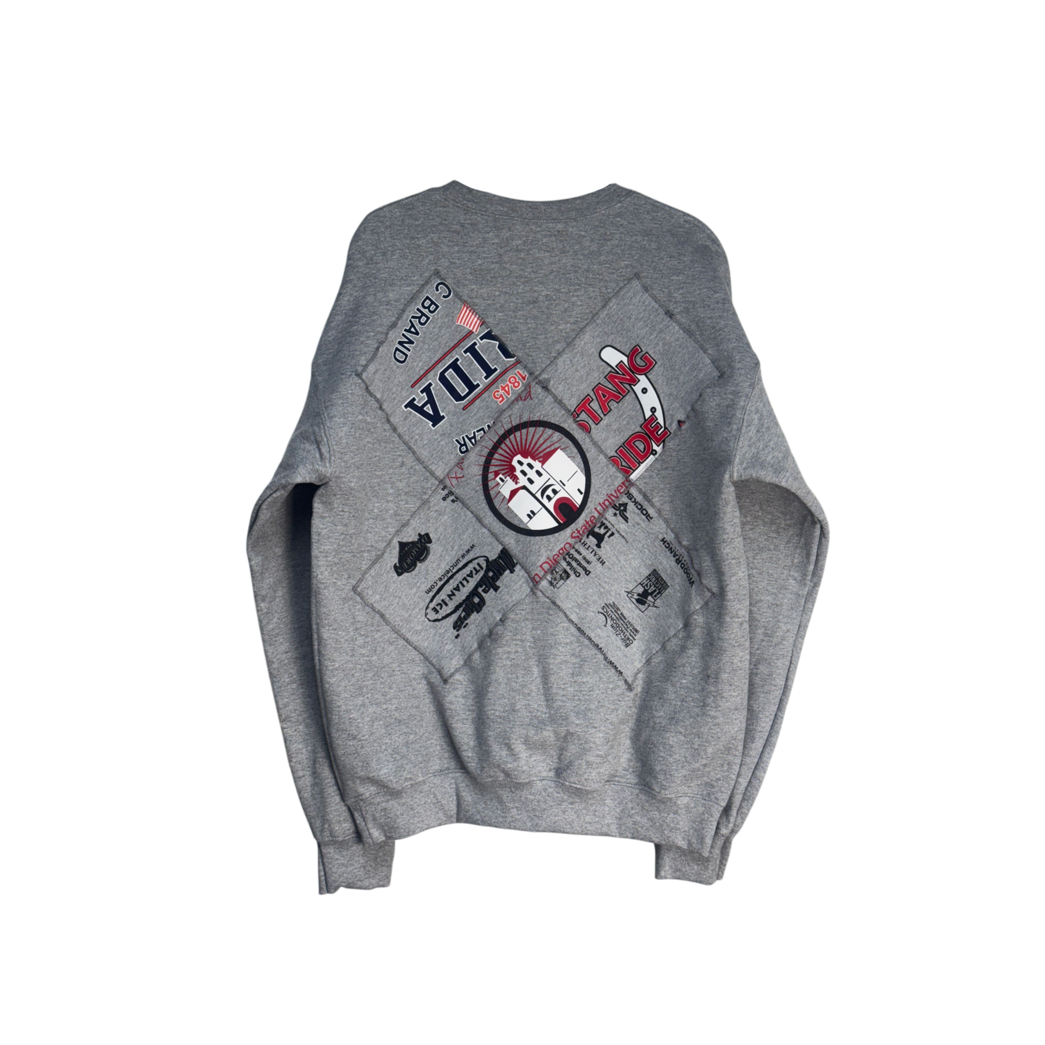 Multi-shirt reworked crewneck