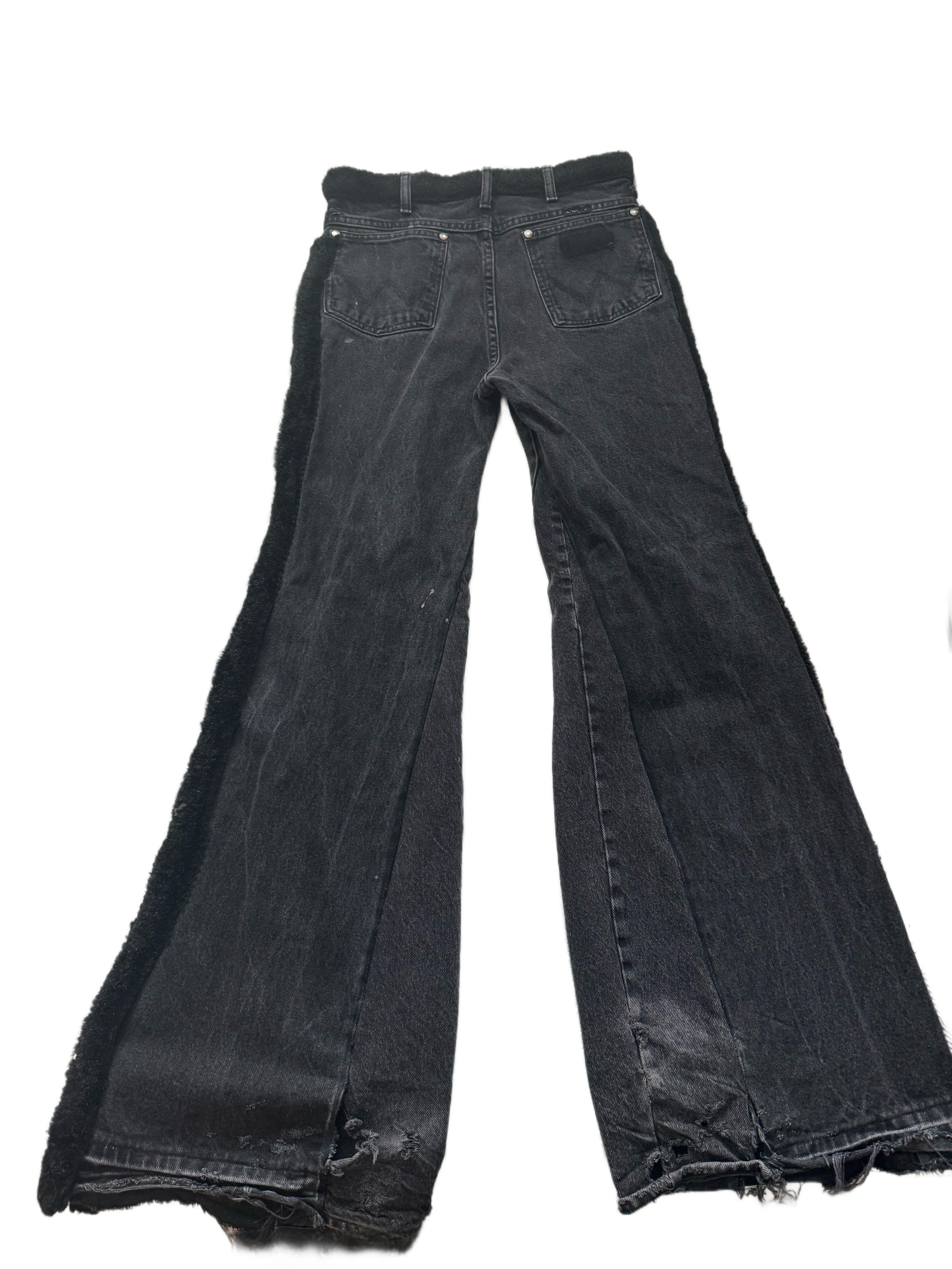 STRIPE FUR PANT