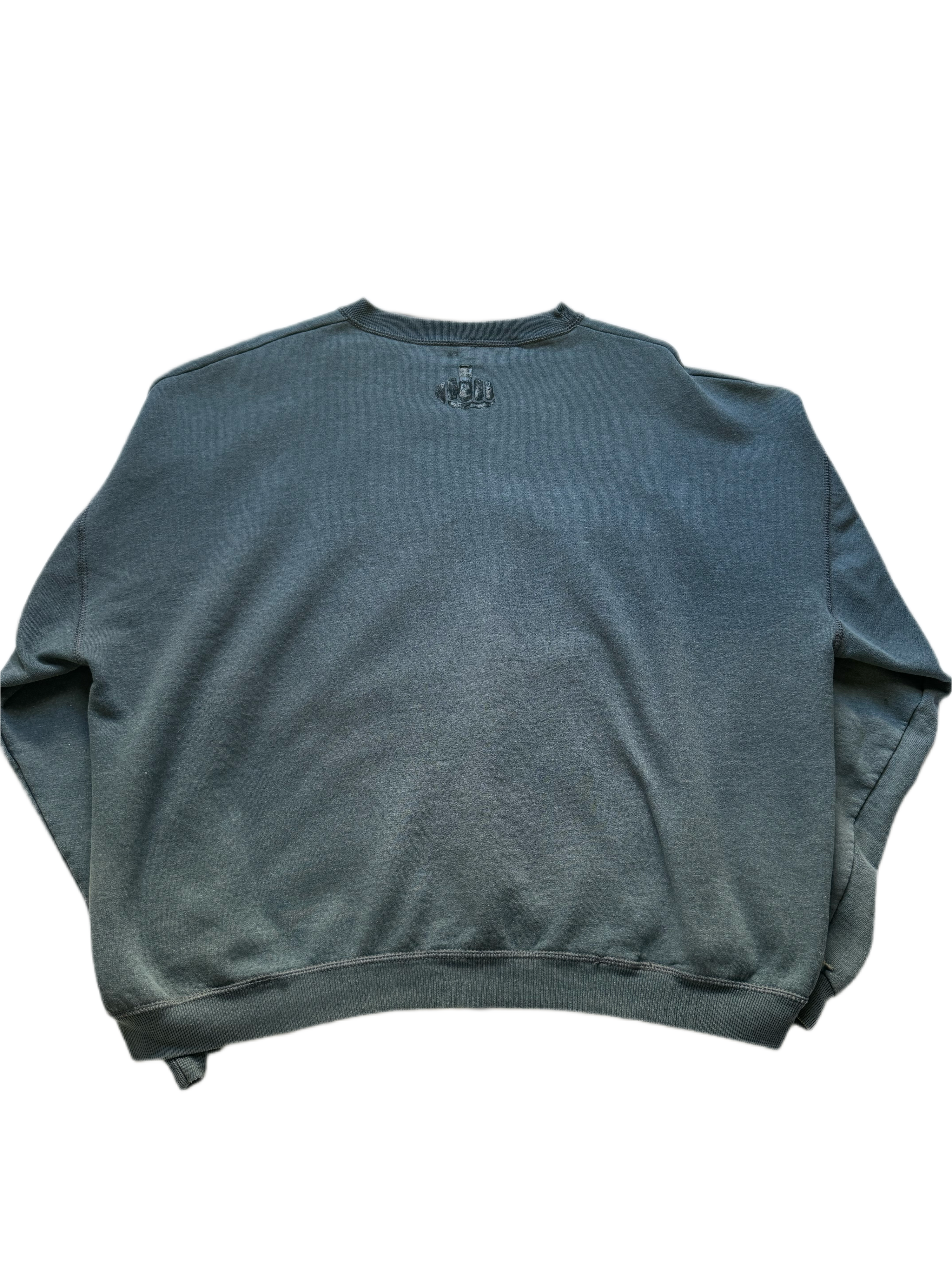 P.O.A handpainted print crewneck