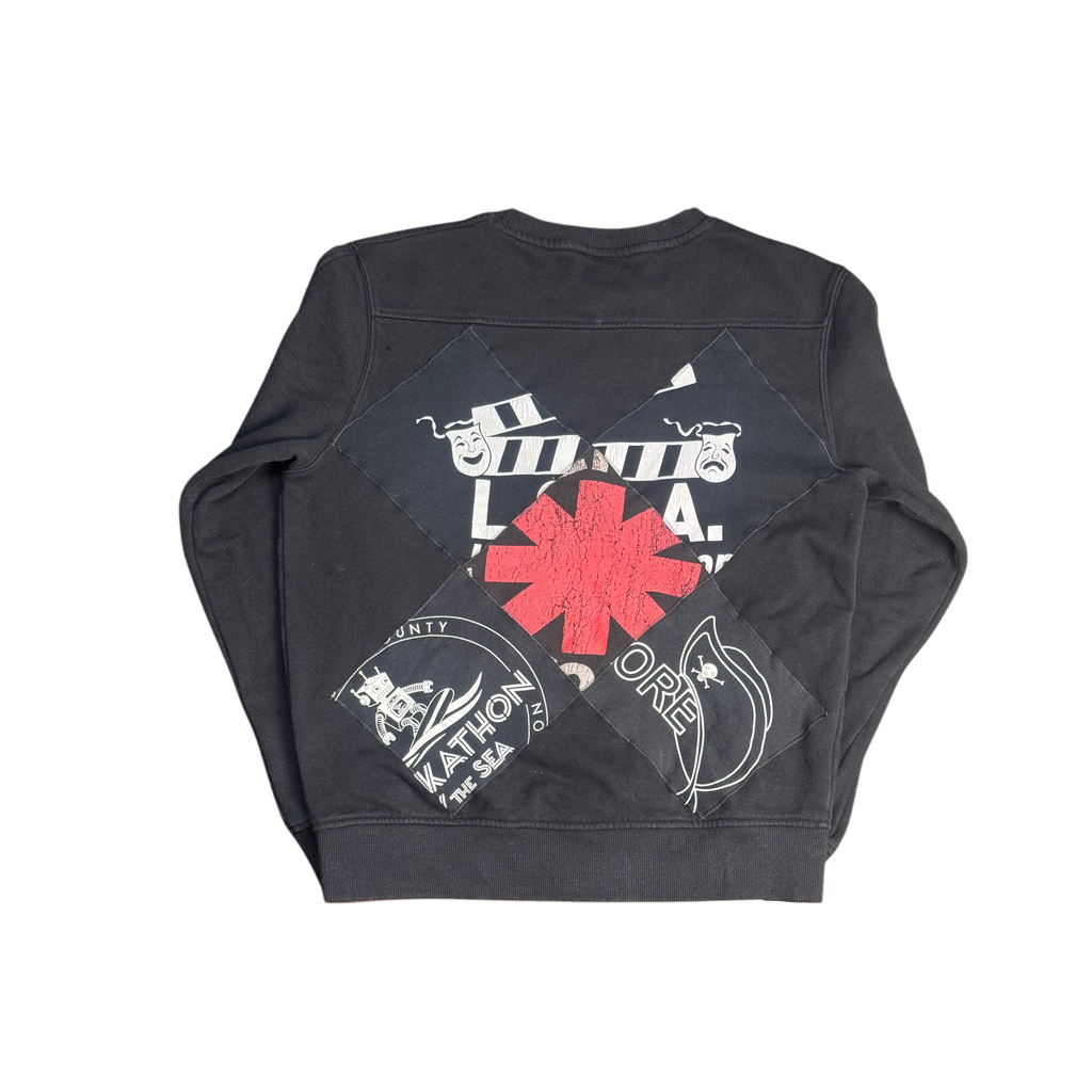 Mickey multi-shirt reworked crewneck