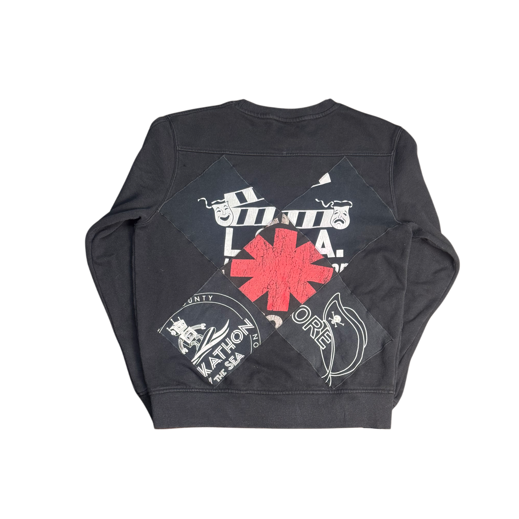 Mickey multi-shirt reworked crewneck